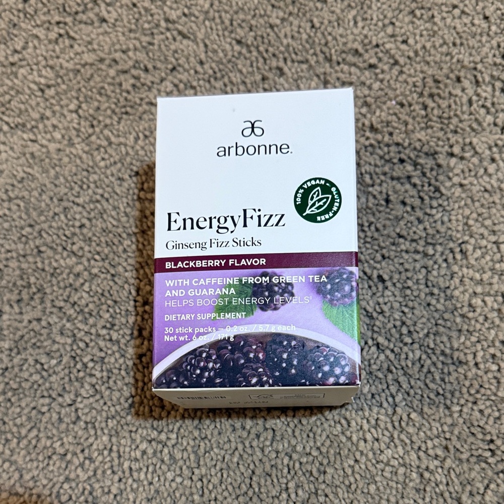 Arbonne EnergyFizz Blackberry Boost